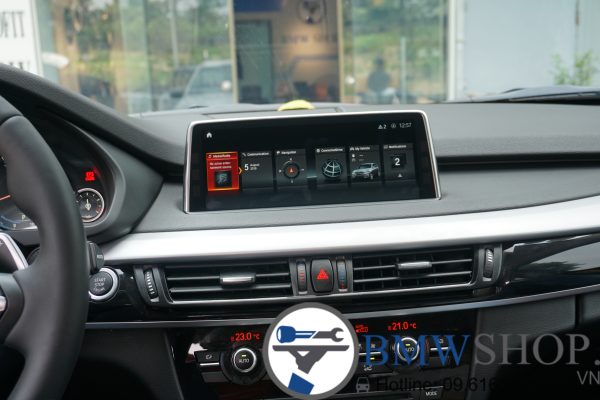 NBT EVO ID6 trên BMW X5 X6